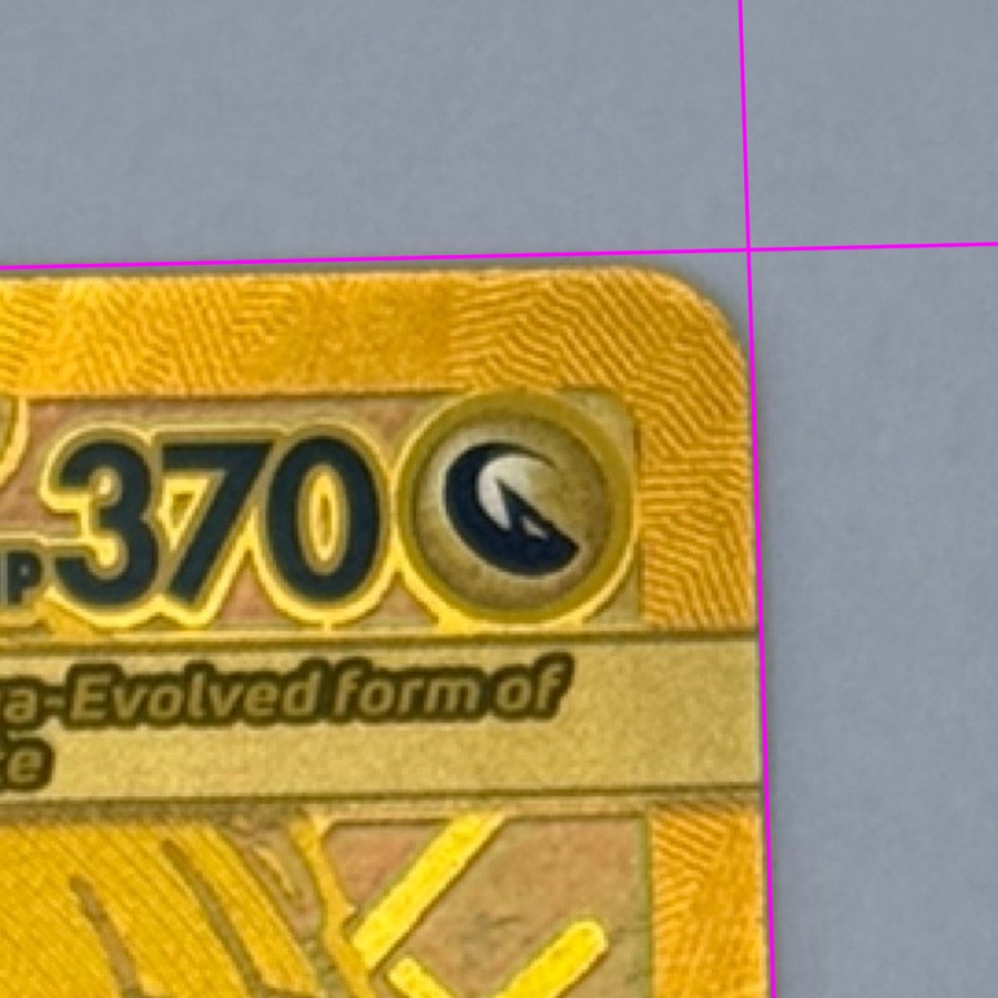 Top Right corner
